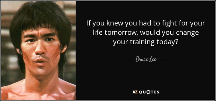 Bruce Lee Training